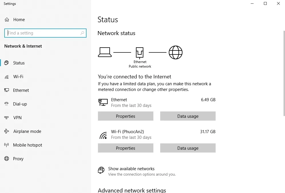 address ip 5