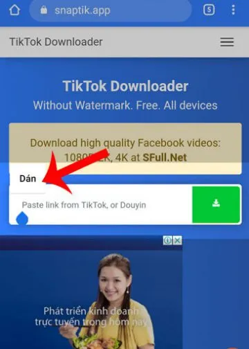 Lưu video TikTok không có logo