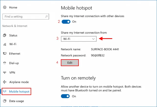 Phát wifi từ laptop không cần dùng phần mềm - Ảnh 2