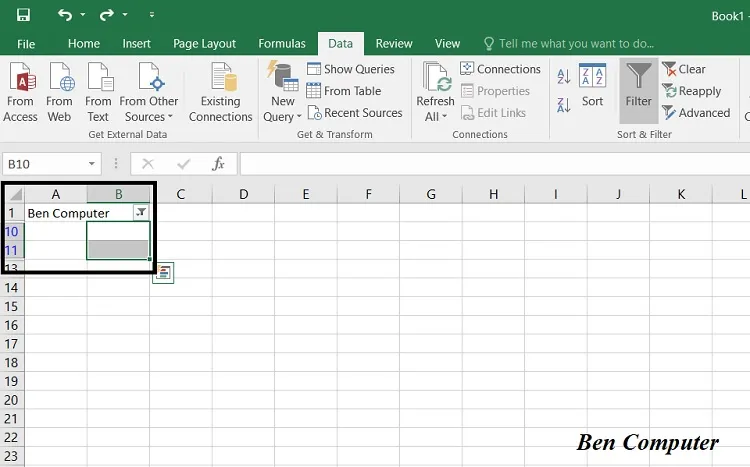 báo lỗi value trong excel