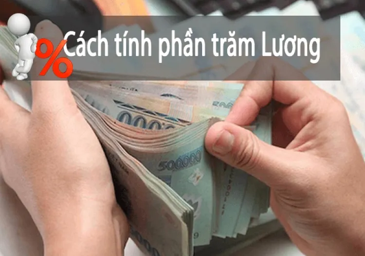 Cách tính phần trăm lương