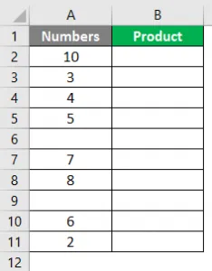 Ví dụ 5: Hàm nhân trong Excel - Ảnh 1