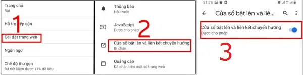 cách chặn quảng cáo tự bật lên trên điện thoại 