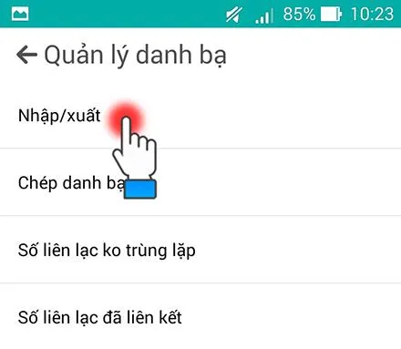 Các bước thực hiện trên điện thoại Android - Ảnh 3