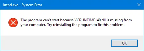 Lỗi vcruntime140.dll trong Windows là gì?