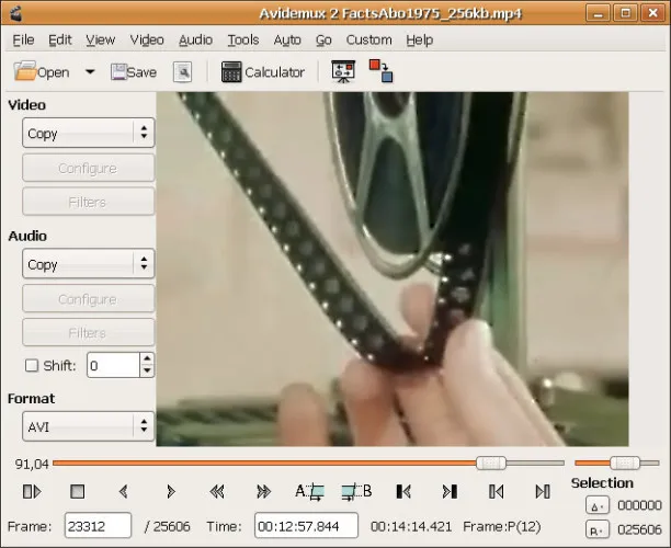 Avidemux - Phần mềm chỉnh sửa, biên tập video miễn phí