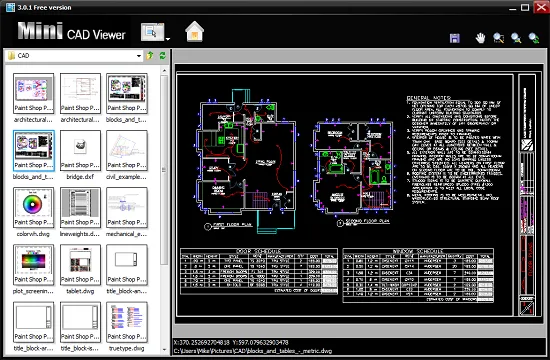 Mini CAD Viewer - Phần mềm đọc nội dung bản vẽ AutoCAD