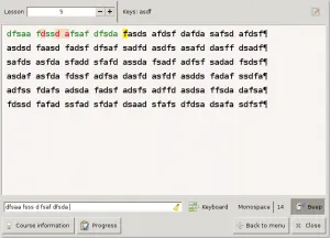 Phần mềm luyện gõ 10 ngón tiếng việt Klavaro Touch Typing Tutor