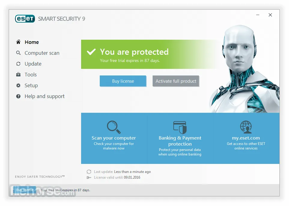 ESET Smart Security - Phần mềm diệt virus, bảo mật toàn diện, nhiều tính năng